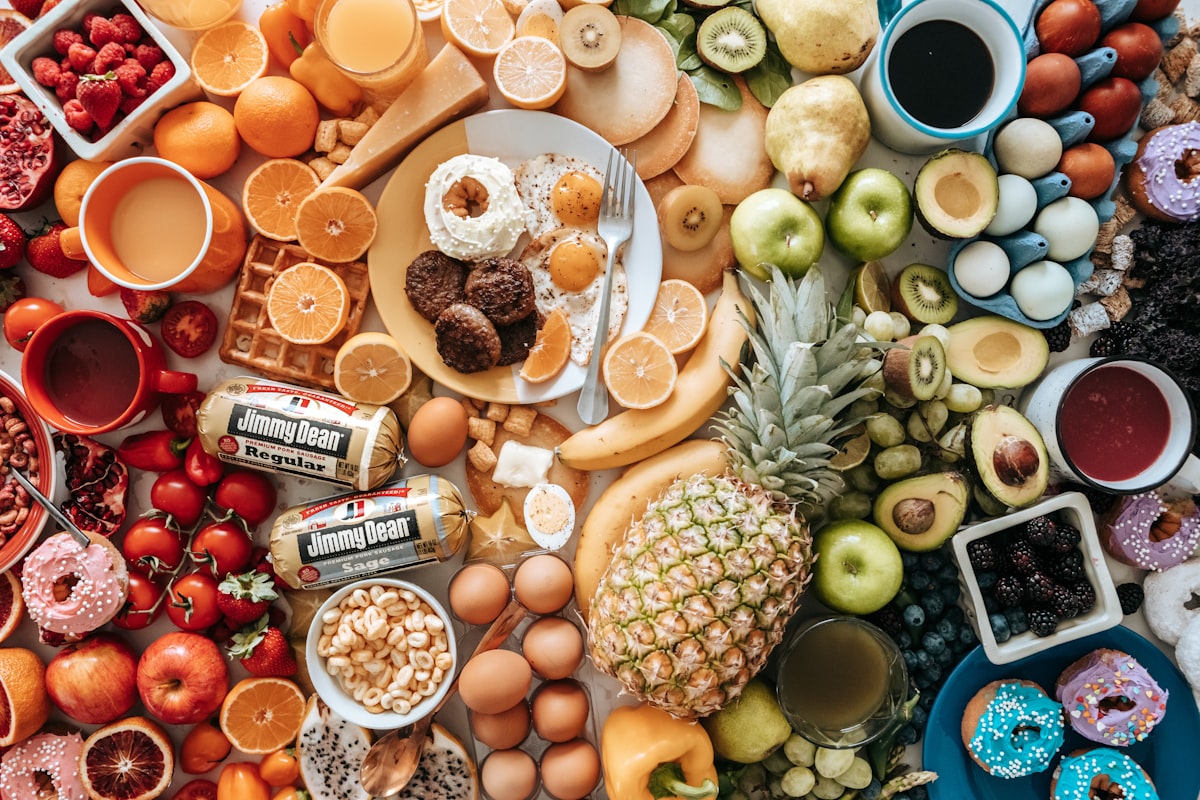 Representación visual de un plan nutricional personalizado